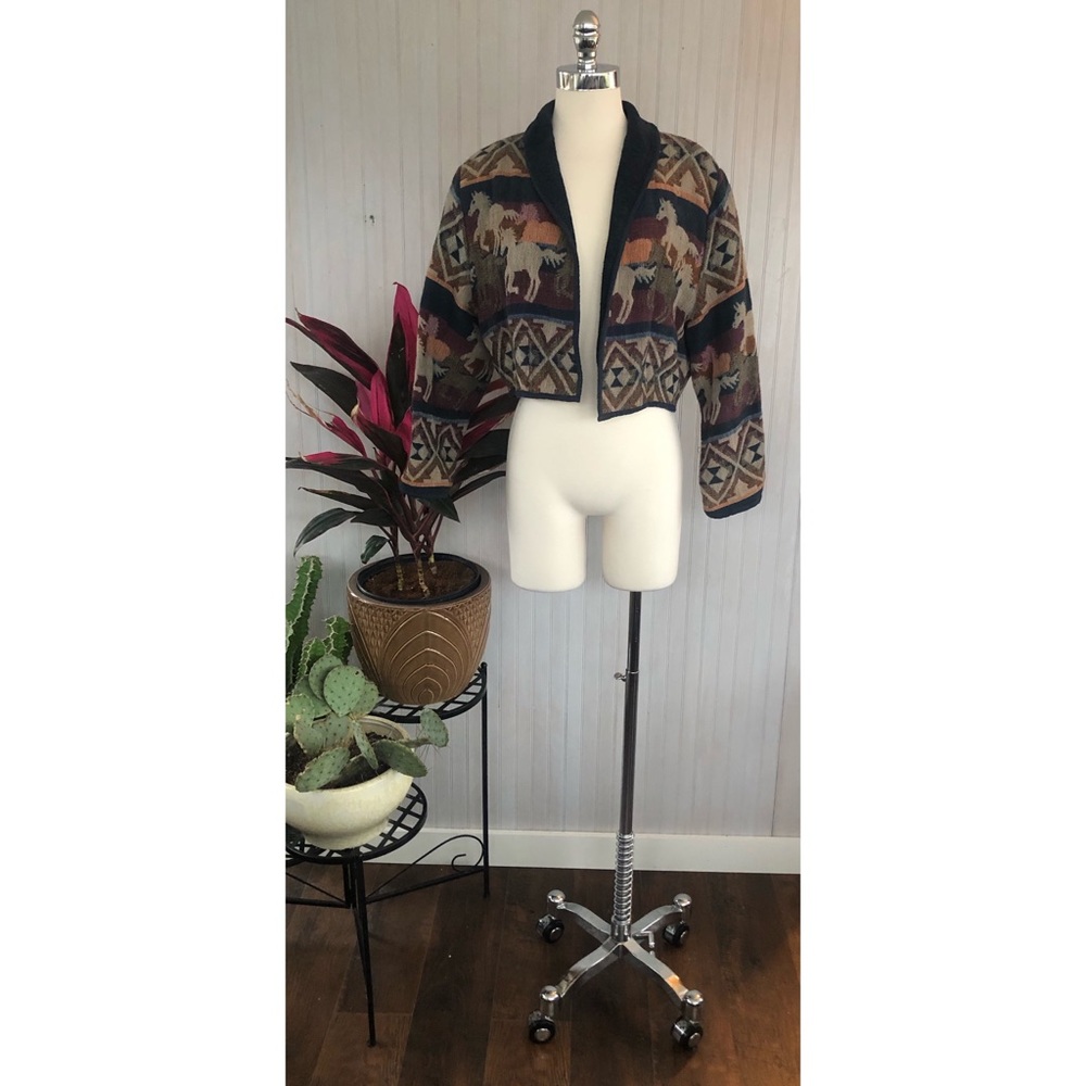 90s Vintage Southwest Tapestry Jacket
